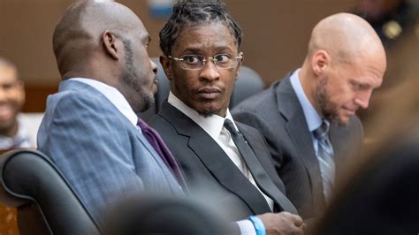 ysl trial timeline|young thug trial pictures.